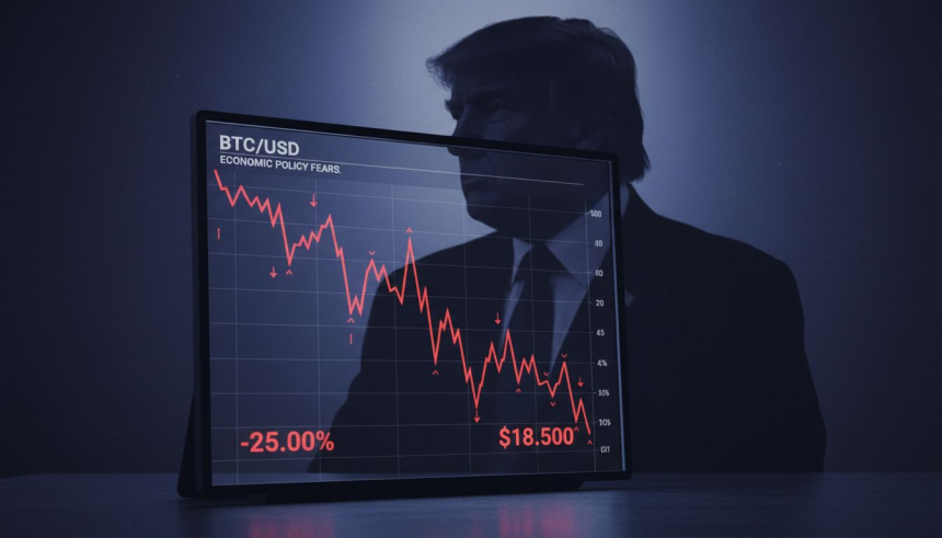  2500억 달러 증발…트럼프發 '매파 공포'에 비트코인 9개월래 최저