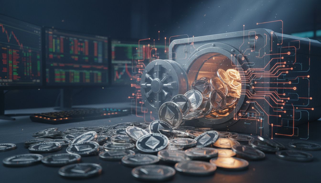 2일 새 4만5,000 ETH 매집… 톰 리의 비트마인, ‘공급량 5%’ 국고 경쟁 점화