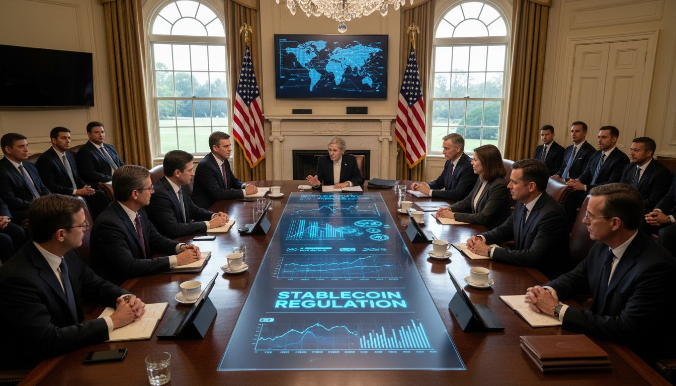 2조 6,000억 달러 시장 앞 규제 '핵심'… 백악관, 스테이블코인 보상 조정 돌입
