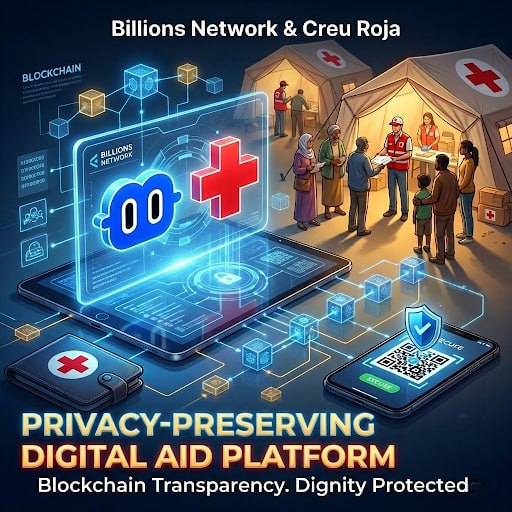  블록체인 기술로 구호 혁신… 빌리언즈 네트워크, 스페인 적십자사와 맞손