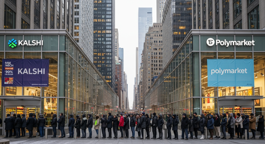  4억 달러 돌파한 예측시장… 칼시·폴리마켓, 뉴욕서 '무료 장보기 전쟁'