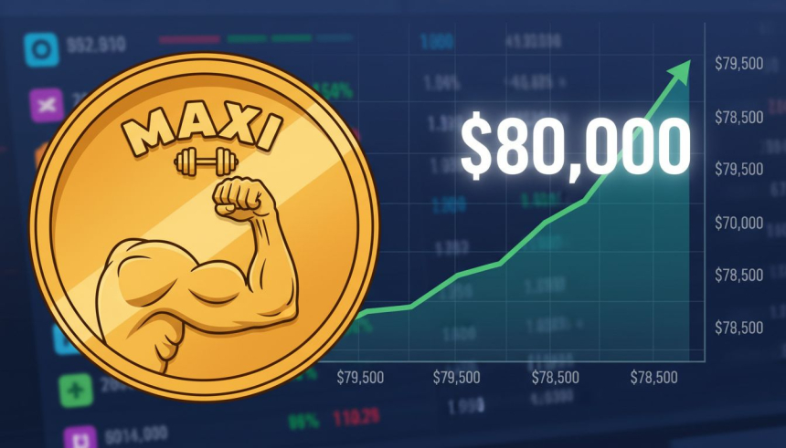  450만 달러 유치… 밈코인 'MAXI', 비트코인 8만 달러 분출 신호일까