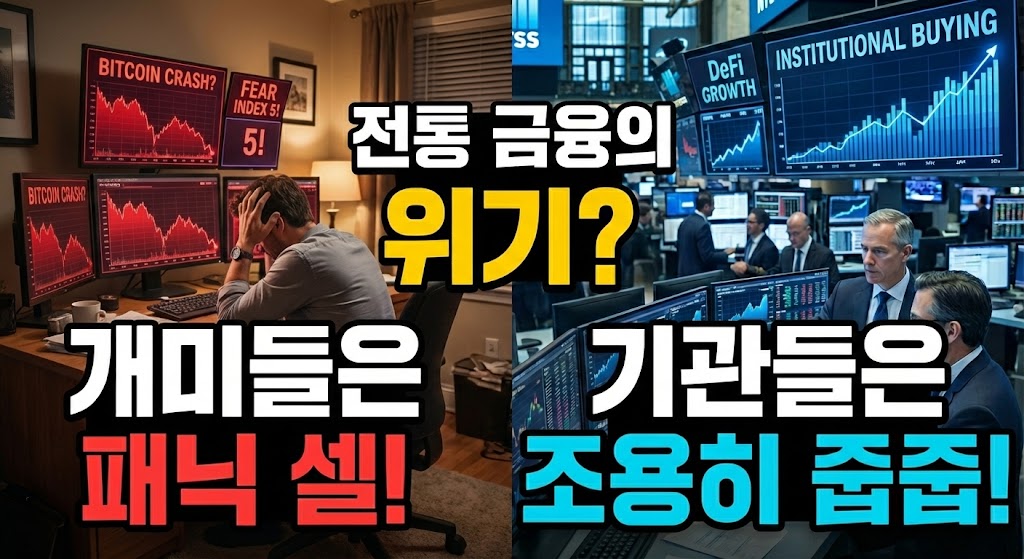 [주간 팟캐스트] 개인은 '패닉셀', 기관은 '줍줍'… 매크로 공포에 가려진 크립토 펀더멘털의 진화