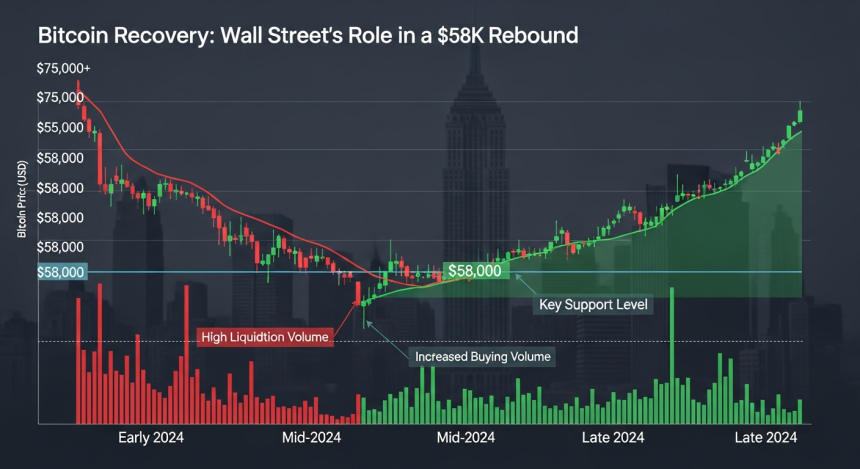  26억 달러 청산 후 반등…비트코인, '5.8만 달러' 방어 나설까