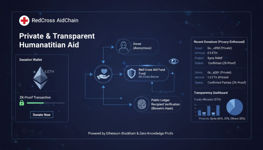  제로 지식 기반 'ERC-20 기부 시스템' 도입…스페인 적십자, 이더리움에 택했다