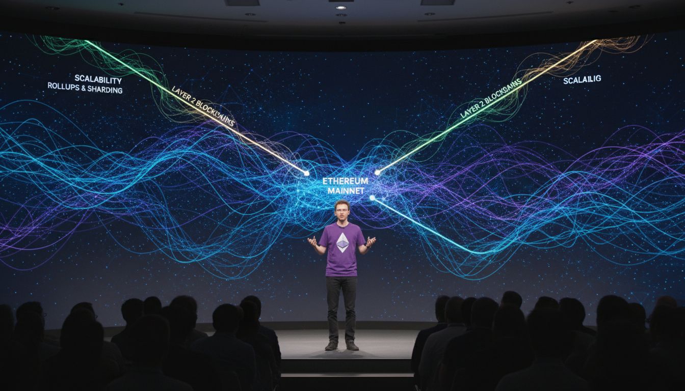 2026년 가스 상향 예고… 부테린, L2 아닌 '이더리움 메인넷 확장' 강조