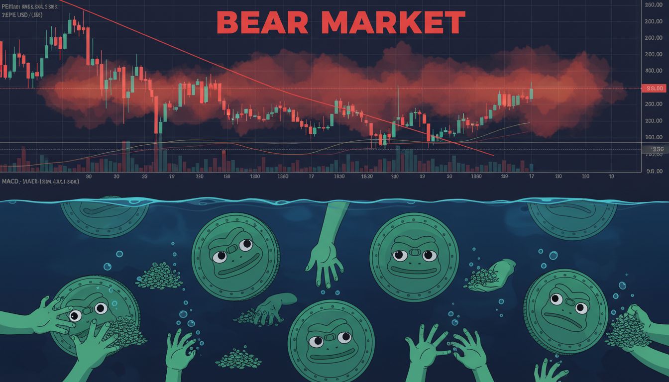31% 급락한 '페페'… 장기 홀더 본격 매집 신호에 반등 나올까