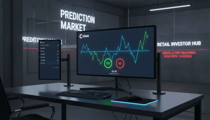 달마다 24조 돌파한 '예측시장'…Cboe, 이분법 옵션 재도전