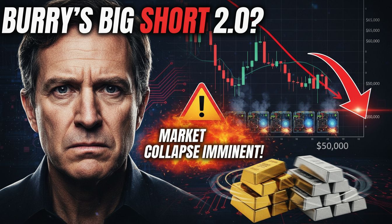 5만 달러 붕괴 시 '채굴자 파산'… 마이클 버리, 비트코인 '죽음의 소용돌이' 경고