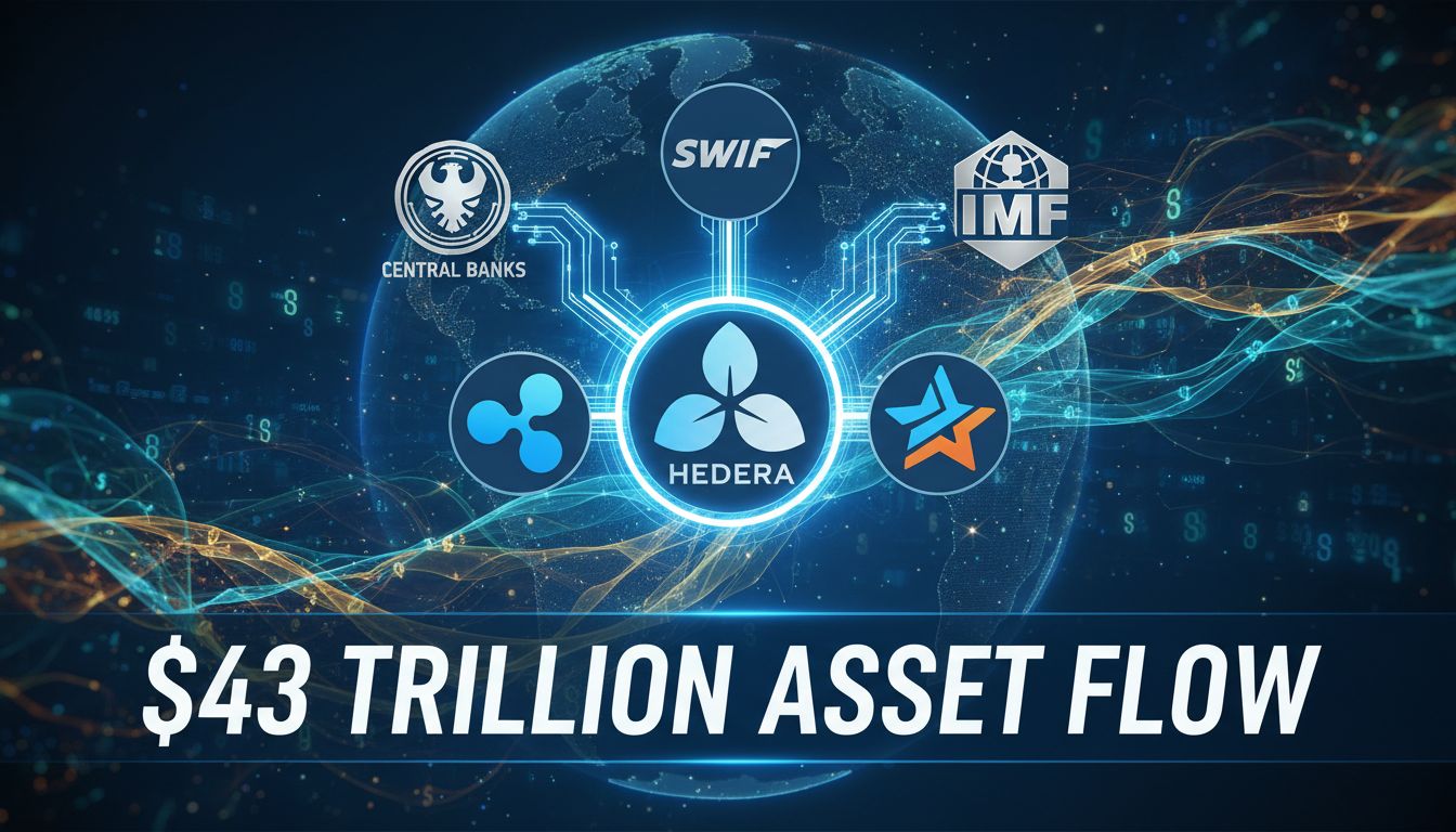 43조 달러 자산 움직인다… OMFiF, 'XRP·헤데라·스텔라' 금융 인프라 후보로 주목