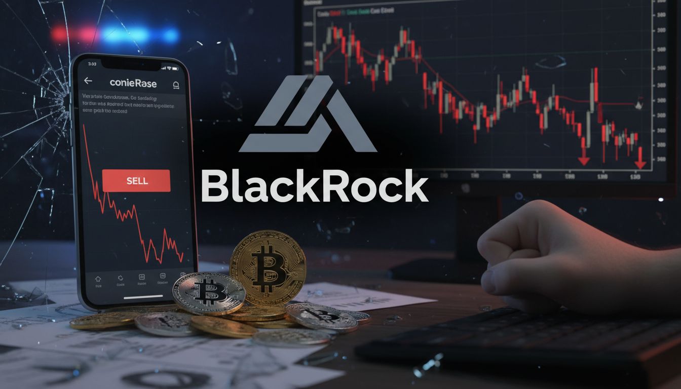 5,240억 원어치 BTC 이동…블랙록, 급락장 속 코인베이스로 대규모 이체