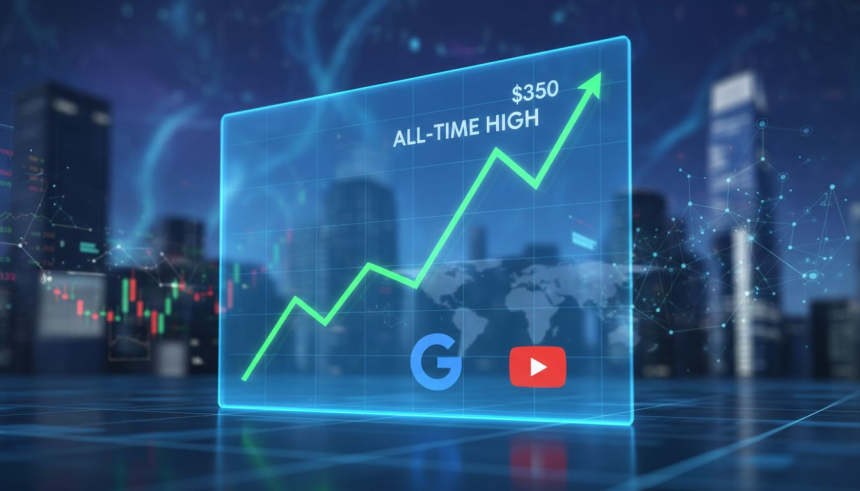 350달러 돌파…알파벳, 시총 4조 달러에 '실적 랠리' 기대감