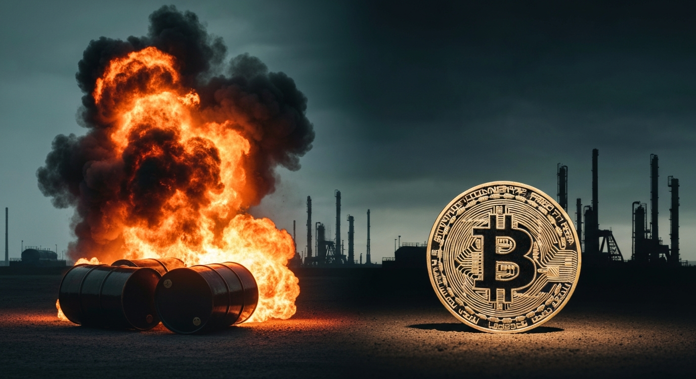 전쟁 리스크에 갈린 자산…유가 급등, 비트코인은 ‘변동성 흡수’
