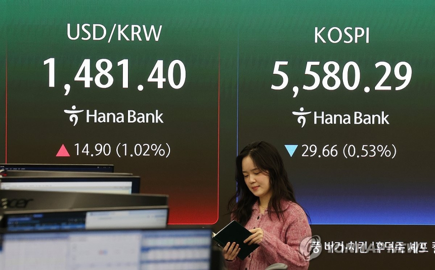  국제 유가 100달러 돌파, 원/달러 환율 하루 만에 15원 급등