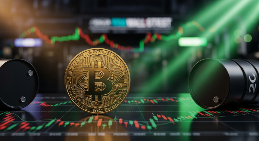  유가 급락에 위험선호 되살아나나…비트코인 7만 달러 공방