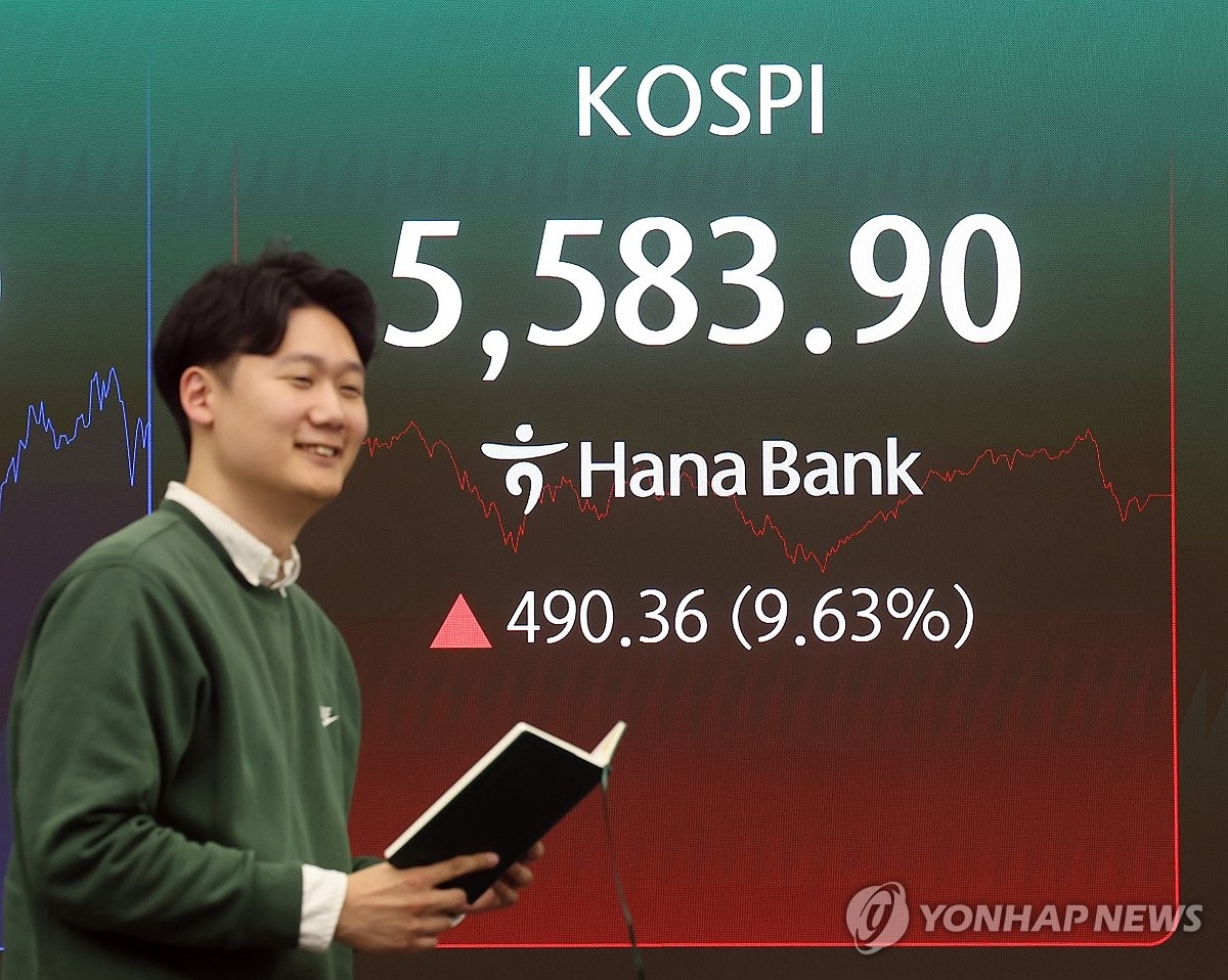코스피 급반등, 5,580선 회복하며 전쟁 우려 완화 효과