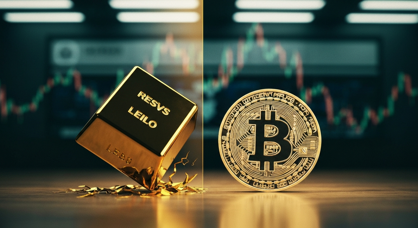 금·비트코인 디커플링 뚜렷…안전자산 공식 흔들리나