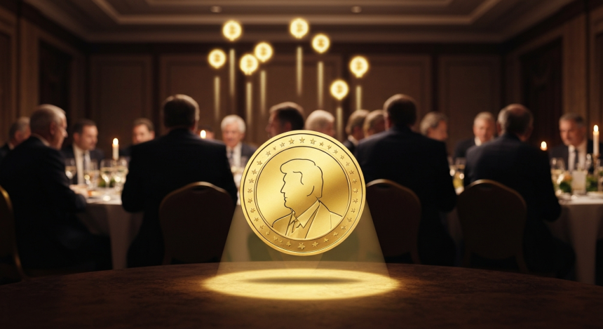  트럼프 ‘TRUMP 코인’ 갈라 디너 또 연다…발표 직후 매수 트레이더 200만달러 평가차익