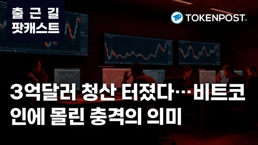 3월 20일 출근길 팟캐스트 - 3억 달러 청산 충격…비트코인 절반 이상 쏠리며 시장 약세