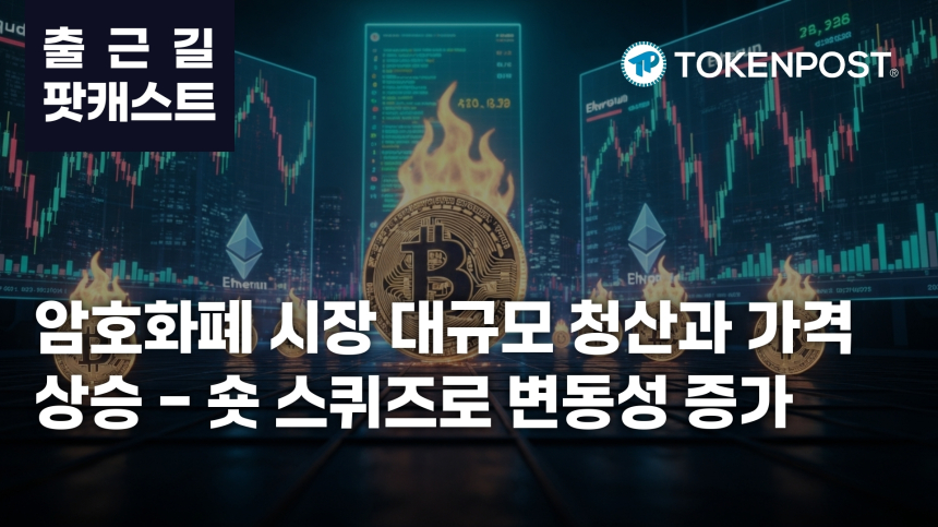  3월 17일 출근길 팟캐스트 — 암호화폐 시장 4억 4167만 달러 대규모 청산... 상승세가 숏 스퀴즈 유발