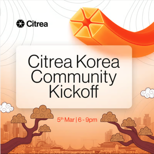  Citrea Korea Community Kickoff (Mar 2026)