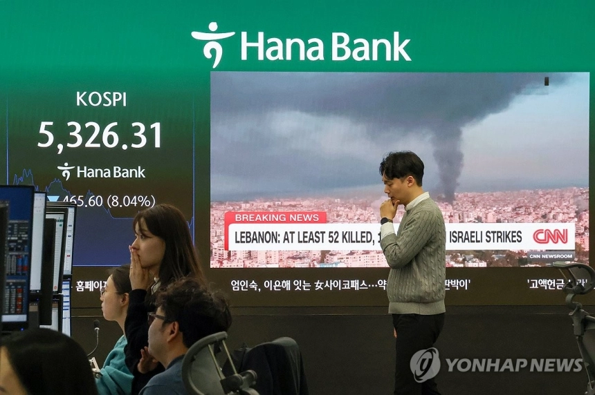 중동 불안정성이 한국 증시 강타, 코스피·코스닥 '서킷브레이커' 발동