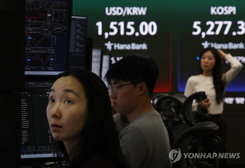  중동 긴장 고조, 코스피 3% 급락… 원/달러 환율 1,520원 돌파