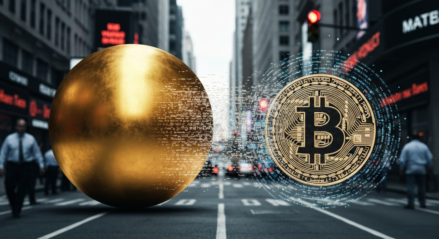 금 ETF 빠져나간 돈, 비트코인으로…‘디지털 안전자산’ 시험대