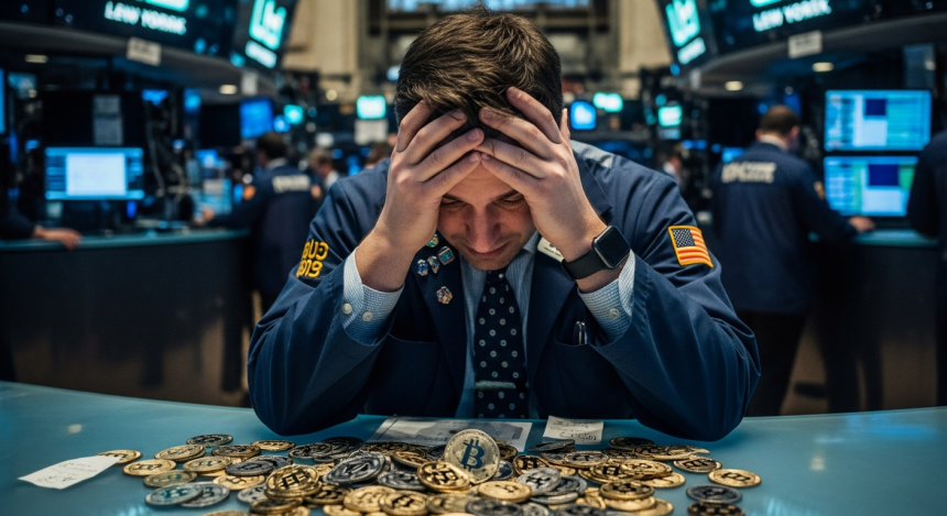  비트코인 선행 신호였나…금리 급등에 주식도 흔들