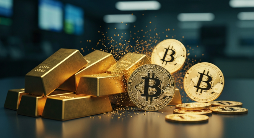  금값 급락에 안전자산 판도 흔들…비트코인으로 자금 이동하나