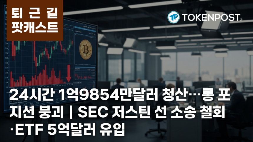  3월 6일 퇴근길 팟캐스트 — 24시간 1억9854만 달러 청산, 롱 포지션 연쇄 붕괴…SEC ‘저스틴 선’ 소송 철회