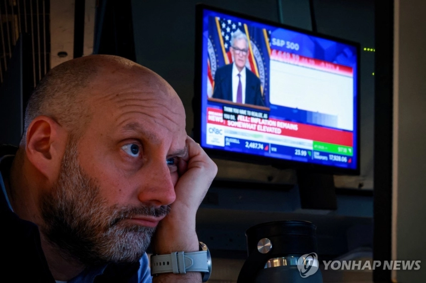 뉴욕증시 추락, 이란 긴장과 금리 불안 겹쳐