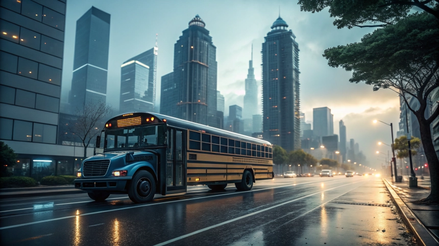 AI로 학교 버스 혁신, BusRight 432억 원 투자 유치