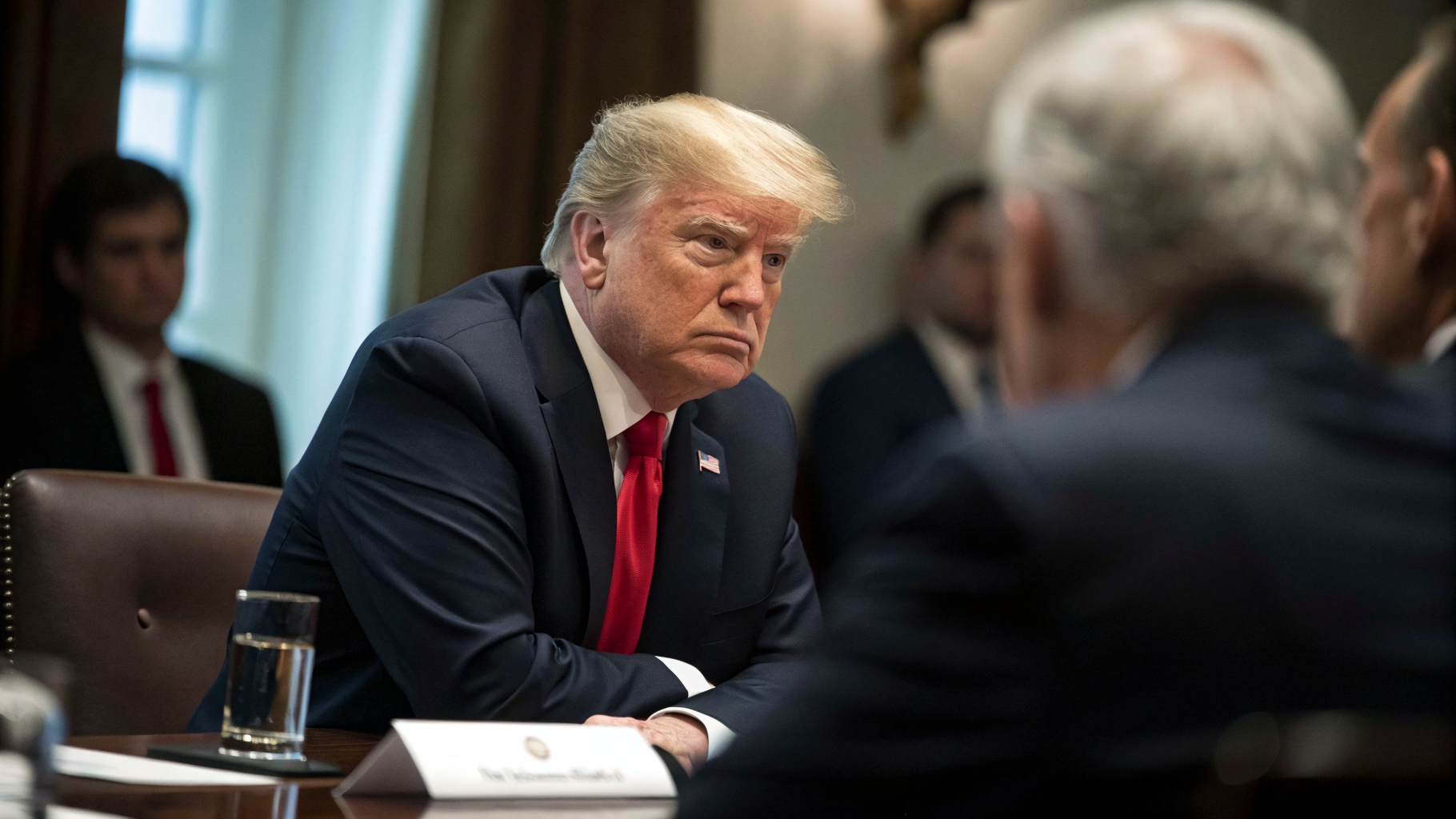 트럼프 대통령, 무역 협상 의지 강조하며 중국 압박