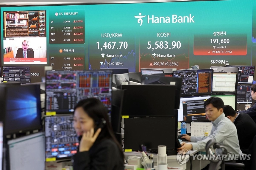 미국-이란 협상 기대에 원/달러 환율 1,460원대로 하락, 코스피 두 번째 큰 상승세