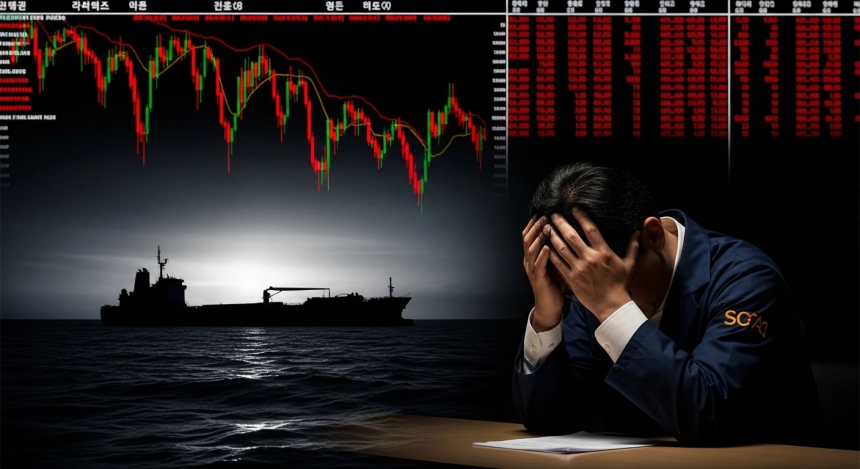 중동 리스크에 코스피·코스닥 10%대 급락…서킷브레이커 발동, 크립토는 선방