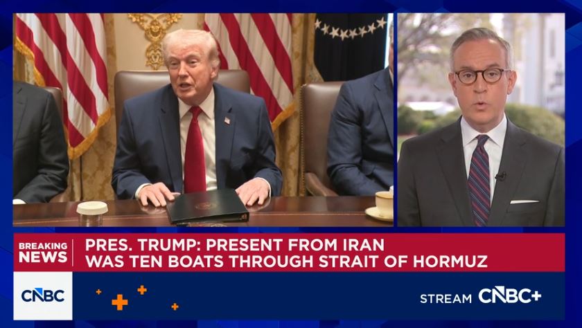 트럼프 “이란, 유조선 10척 통과 허용...미국에 준 선물”…유가 하락 반응