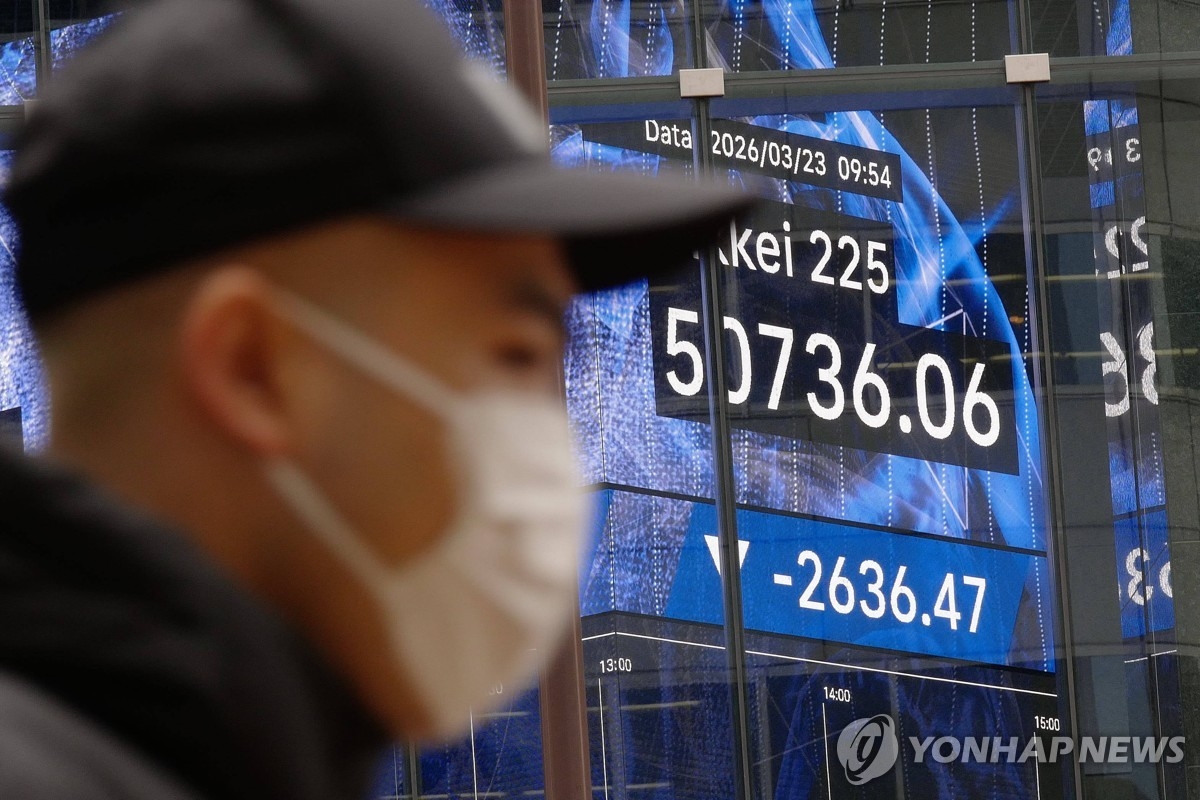 트럼프 경고에 아시아 증시 폭락, 중동 긴장 고조