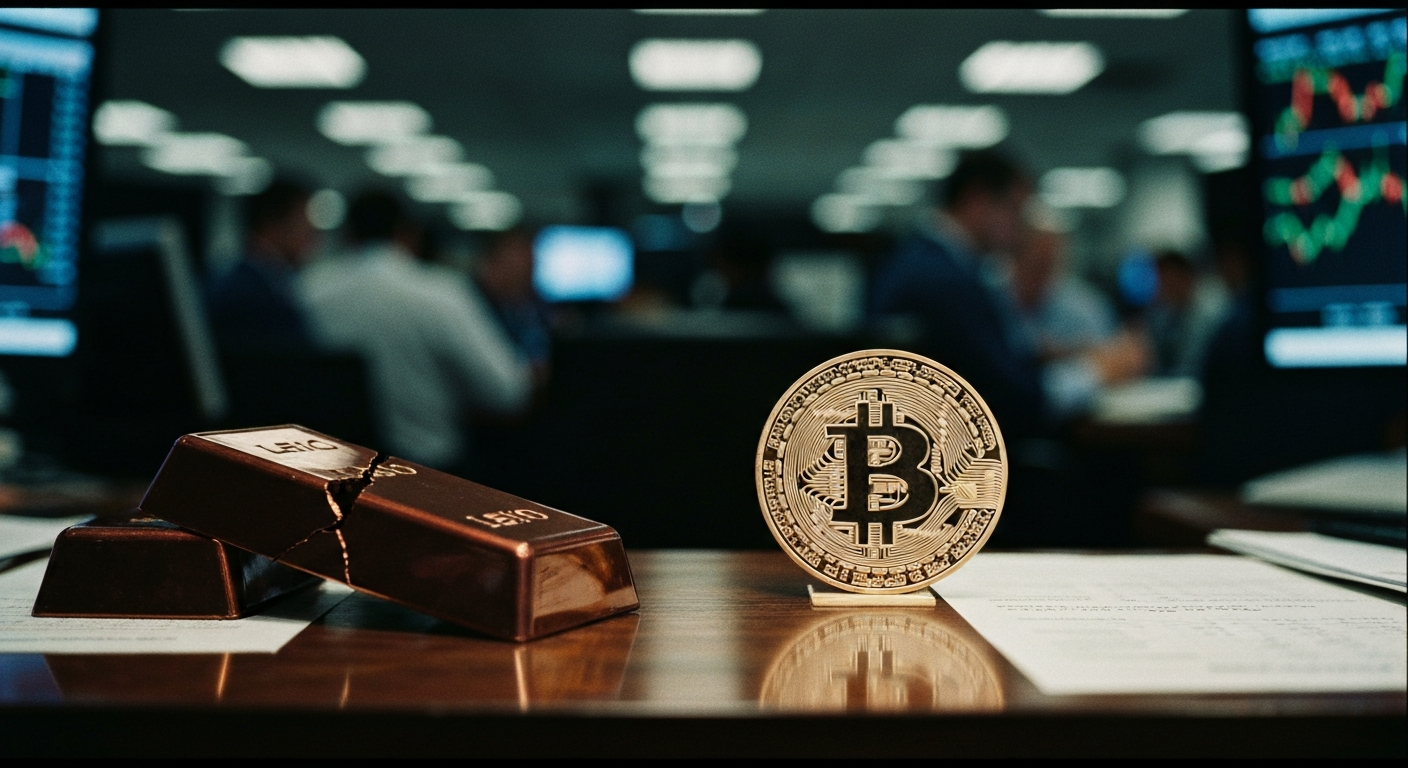 금, 안전자산 역할 흔들리나…급락 속 비트코인 ETF는 자금 유입