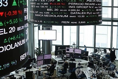  중동발 유가 급등, 유럽 증시 2%대 급락세 초래