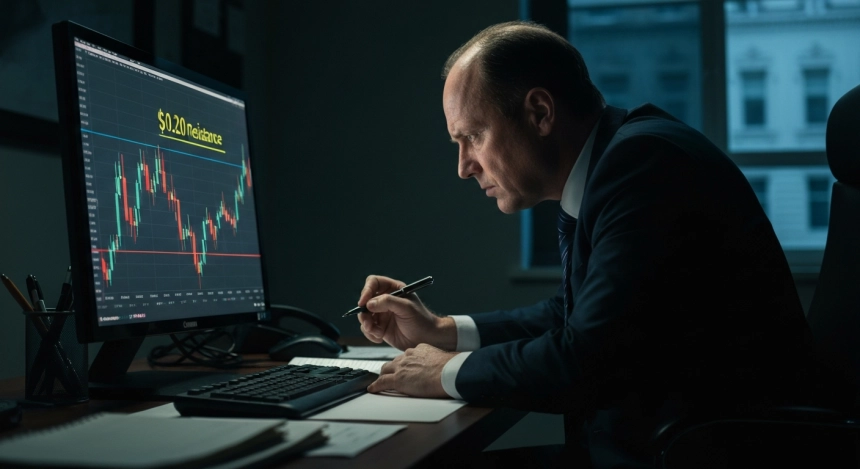 파이코인, 0.20달러 회복 실패 시 추가 하락 경고