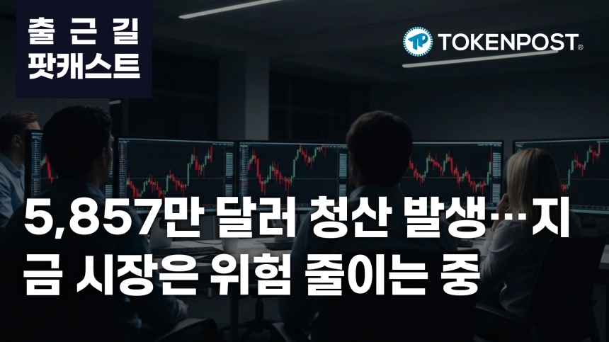 3월 30일 출근길 팟캐스트 — 5,857만 달러 청산…이더리움 중심 레버리지 축소