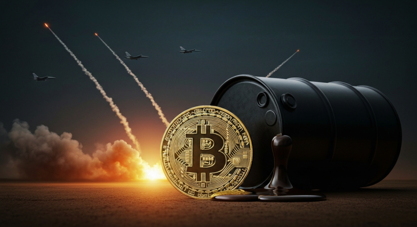  전쟁 리스크에 갈린 시장…유가 36% 급등할 때 비트코인은 2.8% 상승에 그쳤다