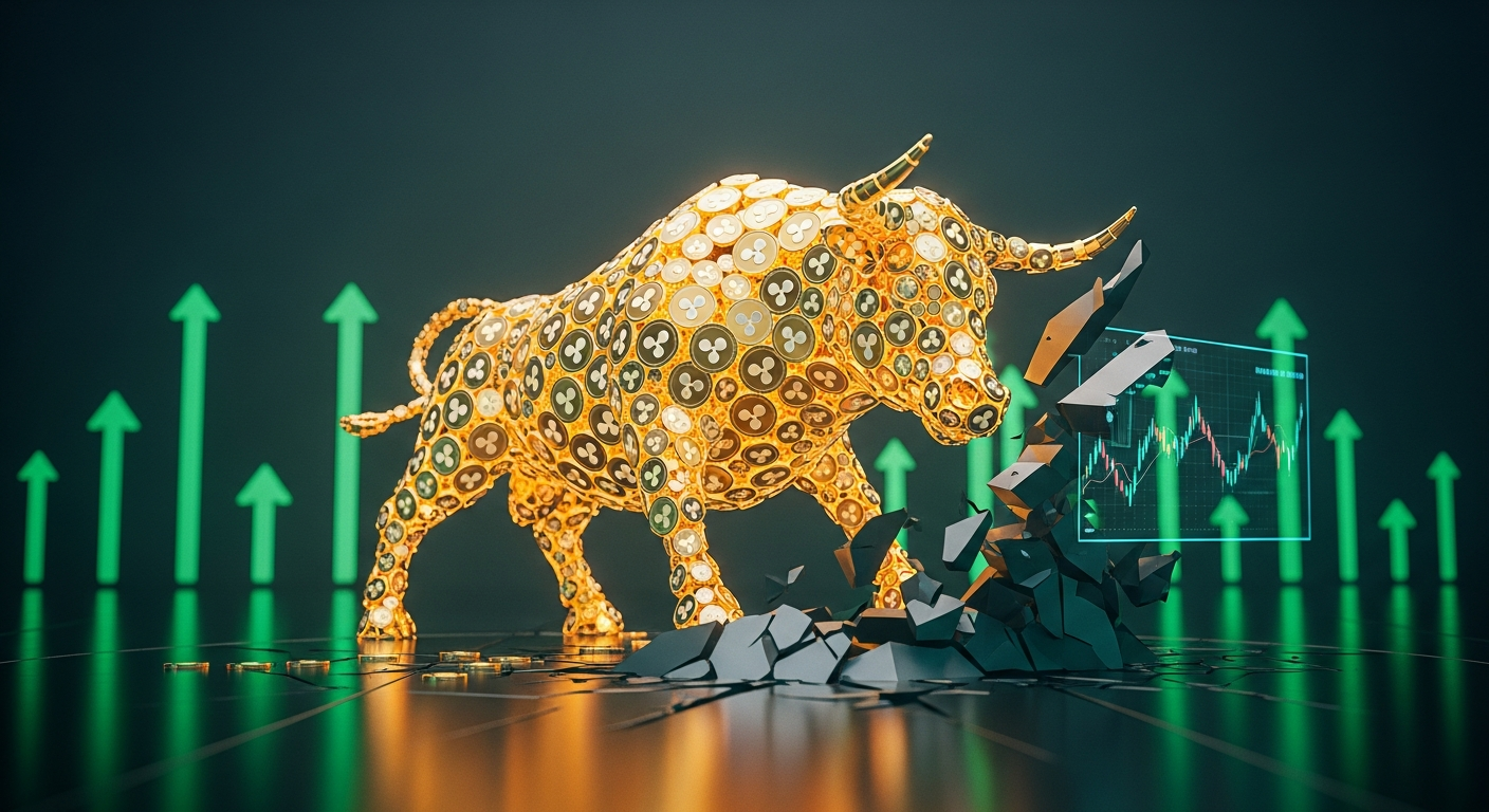 XRP, 수개월 ‘천장’ 돌파…1.43달러 지지 전환 분기점