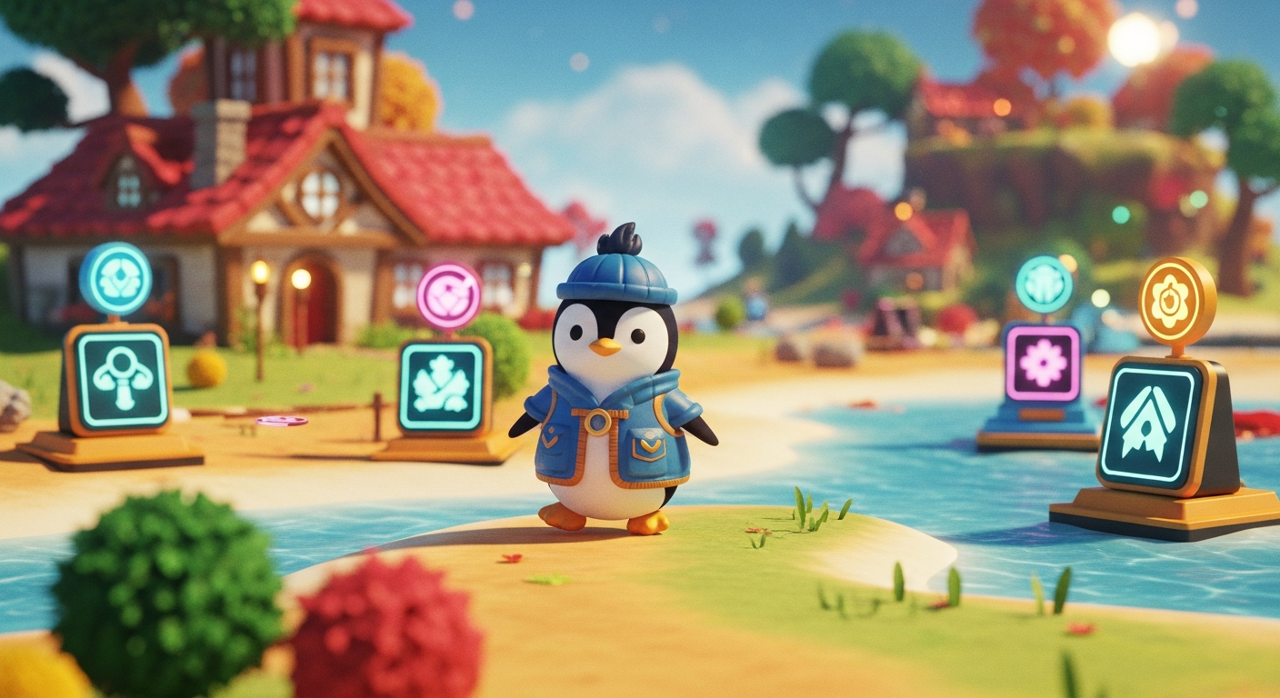 지갑보다 게임 먼저…펏지펭귄 ‘펏지 월드’ 공개