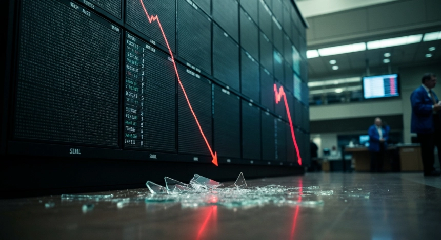 코스피 사상 최대 하루 낙폭…중동 긴장에 레버리지 청산 겹쳤다