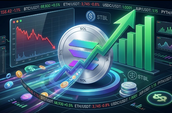 솔라나 스테이블코인 170억 달러 돌파…가격 조정 속에서도 ‘자금 유입’은 확대
