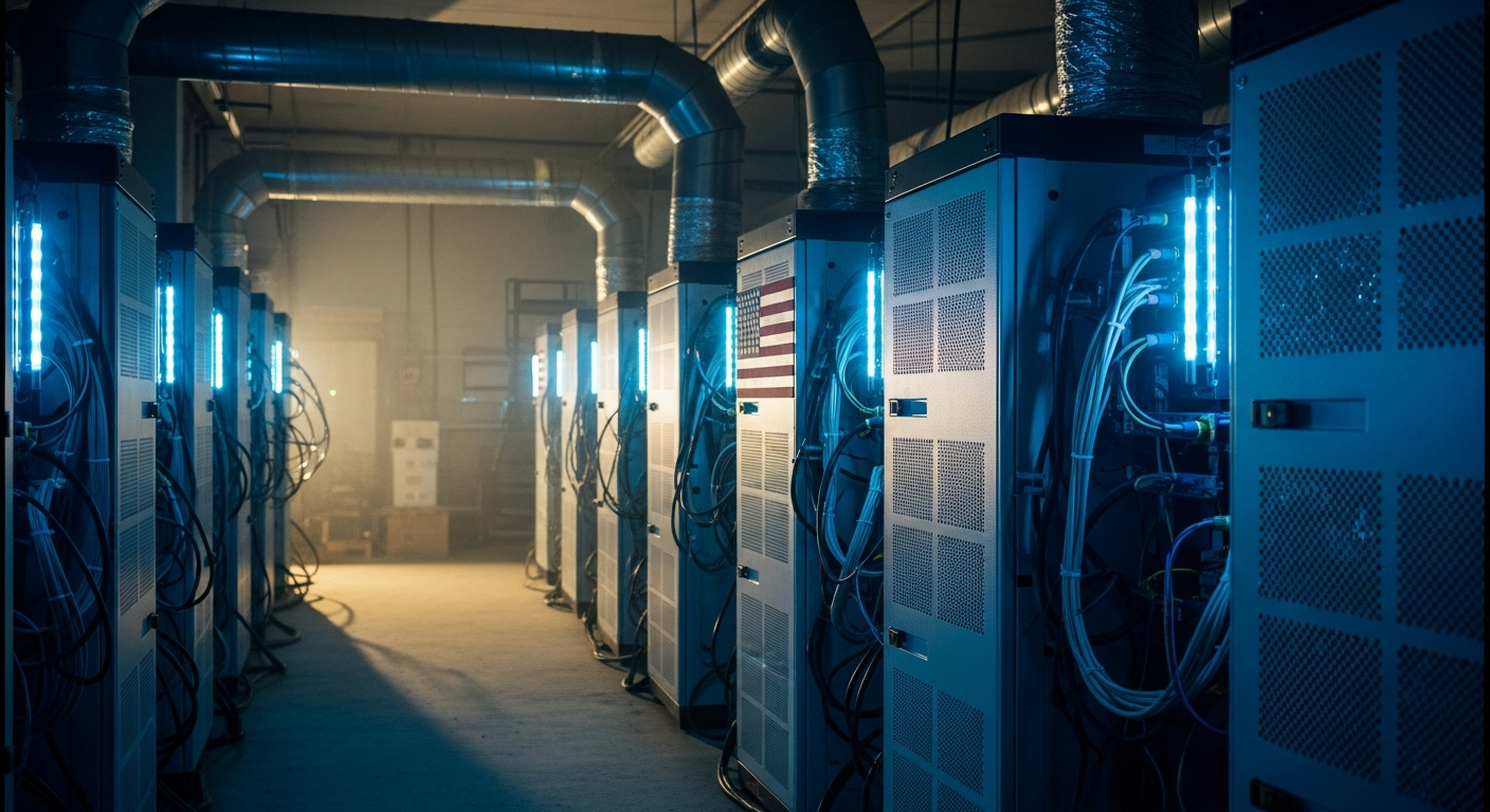 트럼프 대통령 일가 후원설 ‘아메리칸 비트코인’ 채굴기 증설…해시레이트 경쟁 재점화