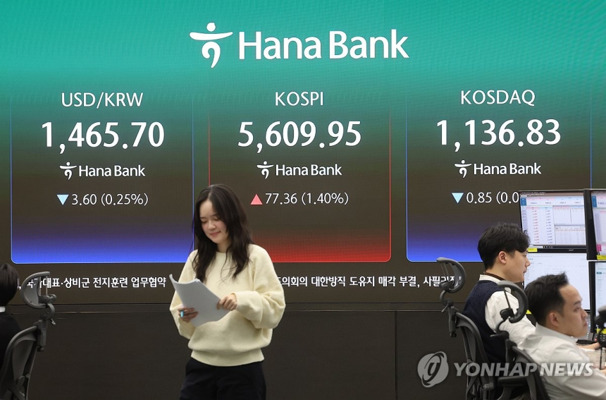  국제 유가 안정에 원/달러 환율 이틀 연속 하락