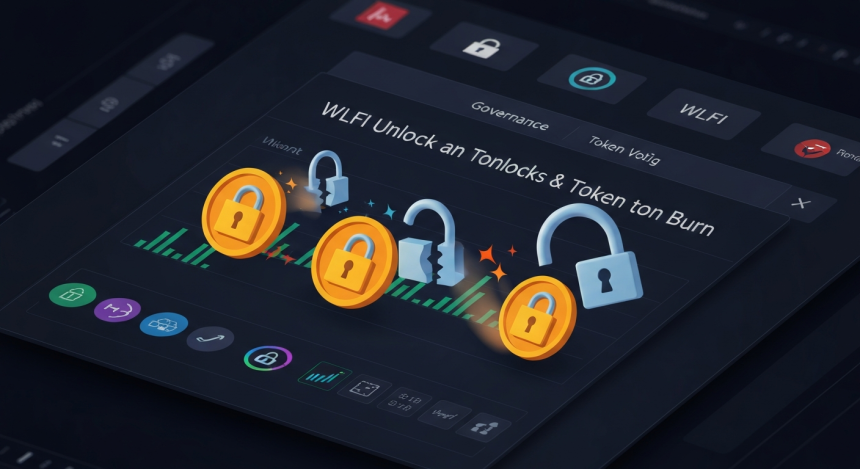 월드리버티파이낸셜, 622억 WLFI 잠금 해제 재설계…소각안도 올렸다